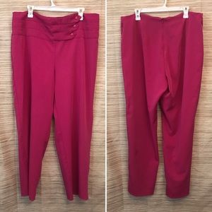 FINAL PRICE⬇️ hot pink dress pants - trouser style